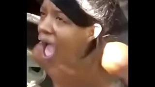 Pee On Ebony Girlfriend&excl;